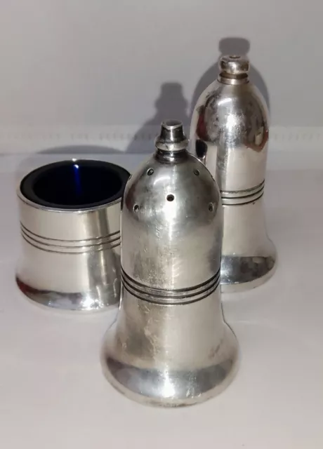 Silver Plated Officers' Mess Cruet Set by Lewis Rose & Co./ William Batt &Sons L