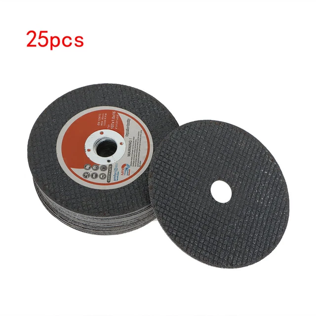 25Pcs 4"x.040"x5/8" Cut off Wheel - Metal & Stainless Steel Thin Cutting Discs