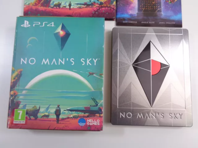 No Man's Sky Limited Edition PlayStation 4 PS4 Steelbook Inc Artbook & Comic PAL