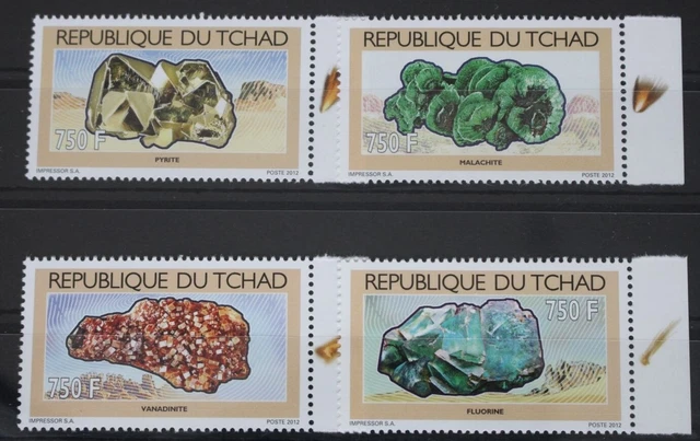 Tschad 2551-2554 postfrisch #WP223