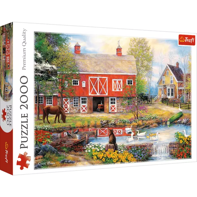 Trefl Rural Life Puzzle da 2000 pezzi, qualità Premium