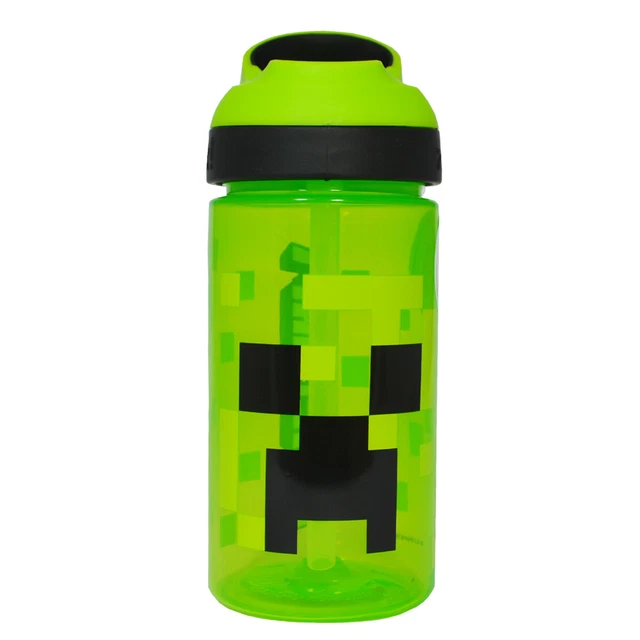 Bouteille Sport Minecraft 400 Ml – Ergonomique, Anti-fuite, Sans BPA, Pour Enfants