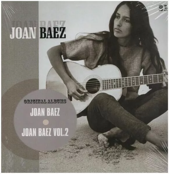2xLP Joan Baez Original Albums: Joan Baez & Joan Baez Vol. 2 NEW OVP Vinyl P