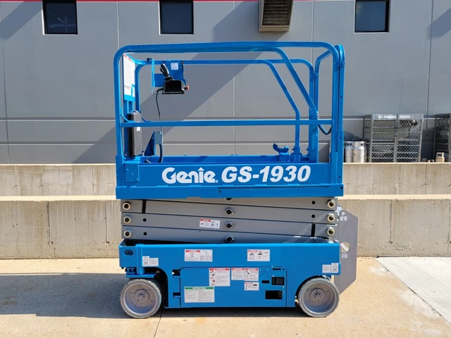 2011 Genie Gs-1930 Electric 500 Lb Scissor Lift Manlift Jlg, Skyjack, Mec