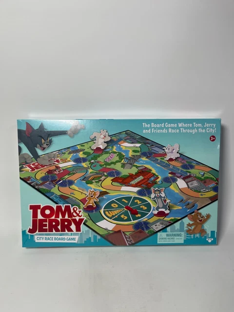 MOOSE - TOM & Jerry City Race Board Game - NEW £8.50 - PicClick UK