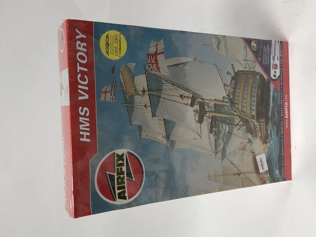 VINTAGE AIRFIX HMS Victory Model Ship Construction Kit 1:180 Scale ...