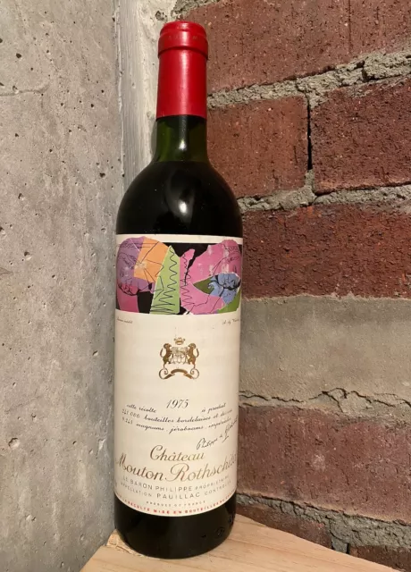 Château MOUTON ROTHSCHILD 1975, 1er Grand Cru Classé de Pauillac, Bordeaux