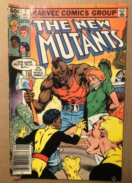 New Mutants Vol.1 #7 Marvel Comics 1983