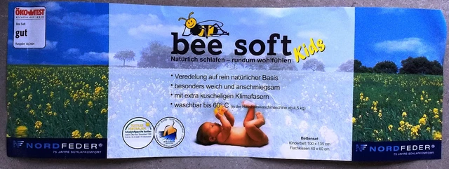 bee soft Babydecke, Bettdecke, Kinderbett 100 x 135 cm (TOP)