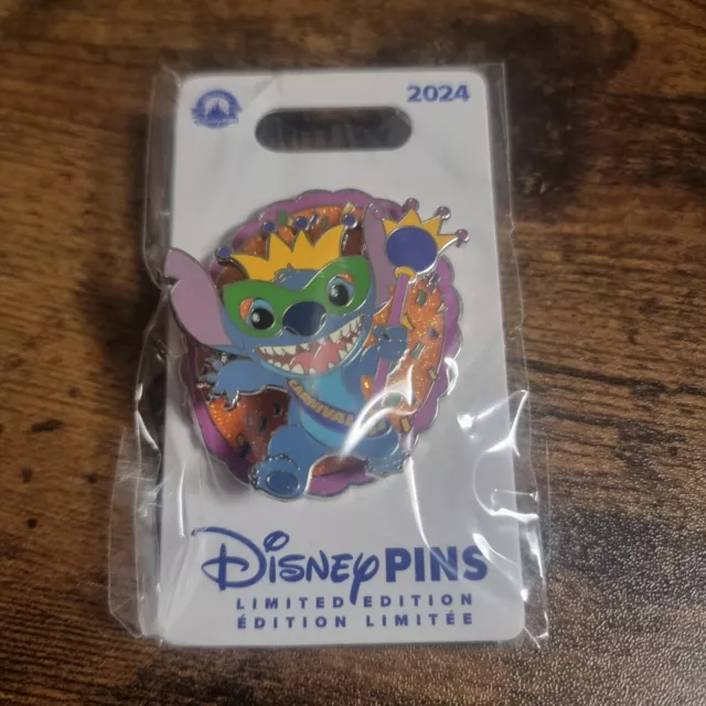 DISNEY STITCH CARNIVAL 2024 Limited Edition Pin LE500 UK EU Exclusive