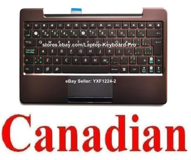 Keyboard + TopCase for ASUS Eee Pad TF101 TF101A TF101A1 TF101A2 MP-10B63US65286