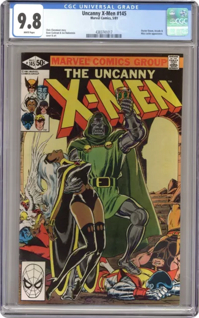 Uncanny X-Men # 145D Cgc 9.8 1981 4383741017