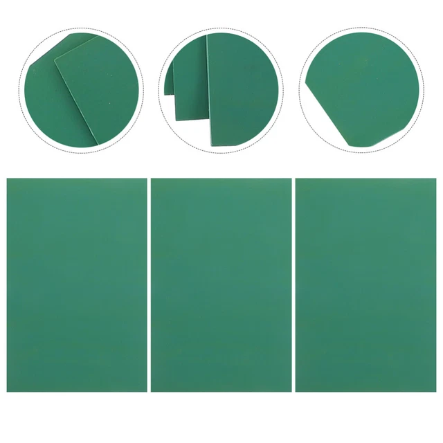 3 Pcs Engraving Cutting Mats Engraving Rubber Sheet Kid Craft Engraving Board
