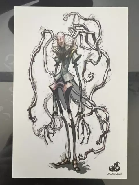 Kingdom Death Monster Slenderman Matte Art Print