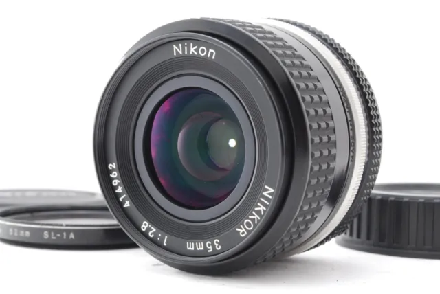 【NEAR MINT】Nikon NIKKOR Ai 35mm f/2.8 Wide Angle Prime Lens From Japan