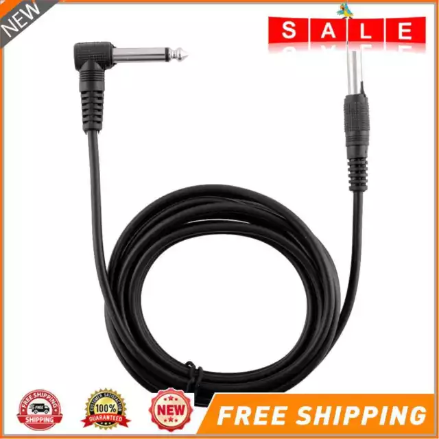 10ft Bass Amplifier Wire Cord Right Angle Stereo AMP Cable for Electric Guitar