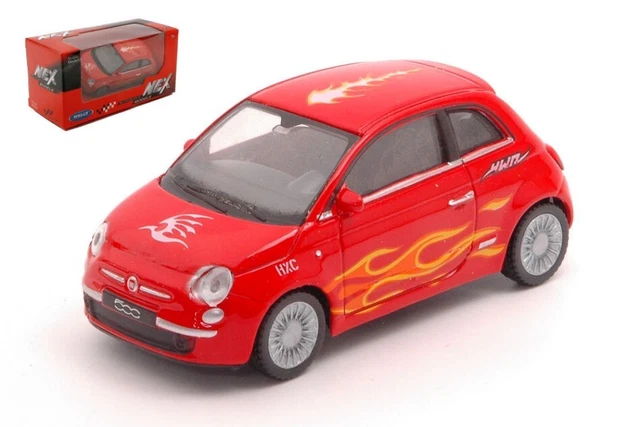 Fiat 500 Toit Fermé Blanc/Beige Vitesse 1/43 – Modèle Réduit Diecast Occasion