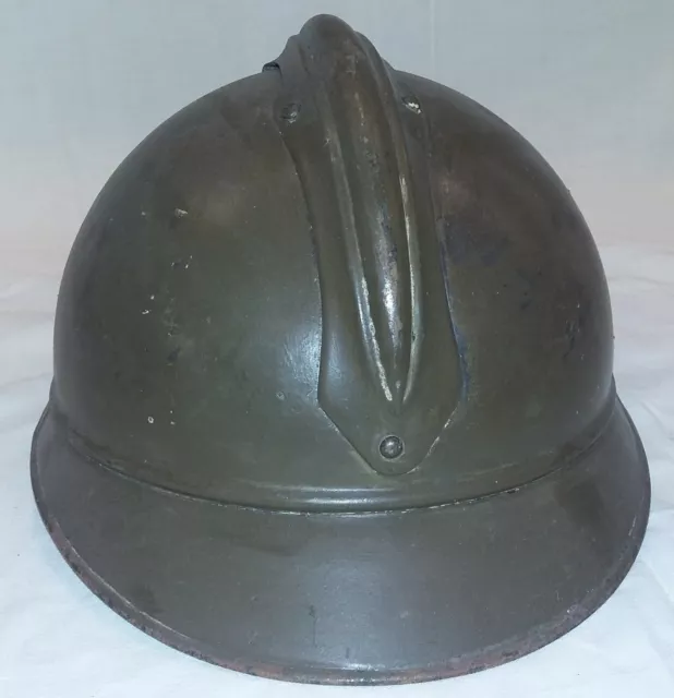 Wwi Casque Adrian 1915 Troupes Coloniales Original Helmet Poilu 3