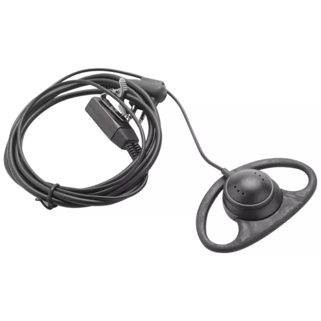 2 Pin Erweiterte D Form Klipp Ohr Ptt Headset Ohrhörer Mikrofon Für  2 Wege1990