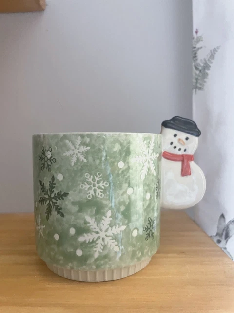 Tkmaxx Homesense Joyye Schneemann Becher Tasse Weihnachten schön sehr selten �️