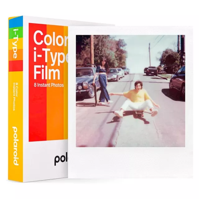 Polaroid i-Type Película Color Instantánea 8 Fotografías al Instante Cámara Now