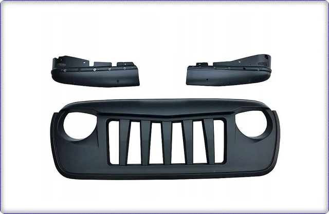 Grille De Calandre Avant Pour Jeep Wrangler JL (2018-2022) - Stylisme & Protection