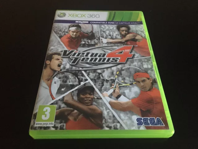 Virtua Tennis 4 Microsoft Xbox 360 Edition Fr Pal Complet