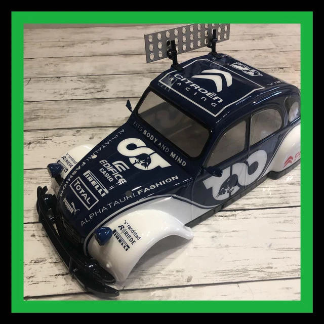 Tamiya 1 10RC Citroen 2CV Rally Pre painted Spare Body