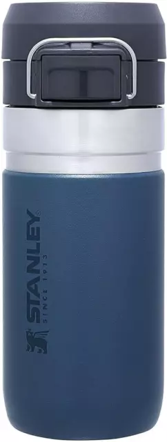 Stanley Quick Flip Stainless Steel Water Bottle 0.47L - Keeps Cold for 7 Hours -