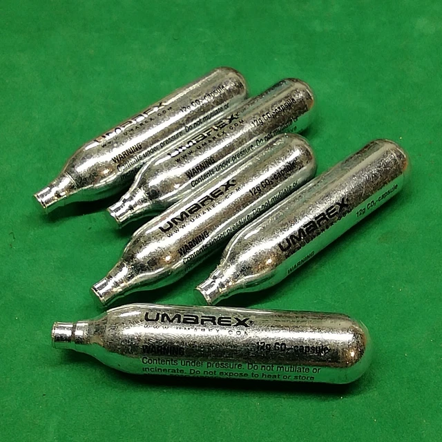 LOT DE 5 Cartouches CO2 12g Umarex Top Qualité Livraison Express EUR 15