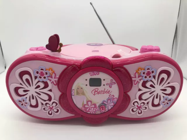 Barbie RCD 150 BB Stereo Radio (CD-Player, UKW-/MW-Tuner) DEFEKT