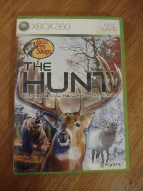 Bass Pro Shops: The Hunt (Microsoft Xbox 360, 2010) No manual