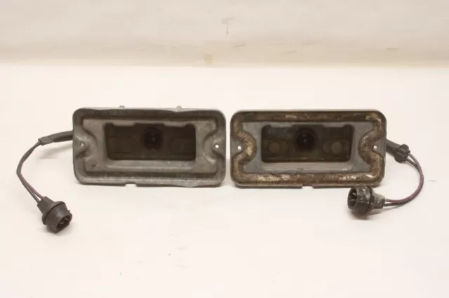 Vintage Lot/2 1967-72 Chevrolet Truck C10 K20 Parking Lamp Light Buckets Pair