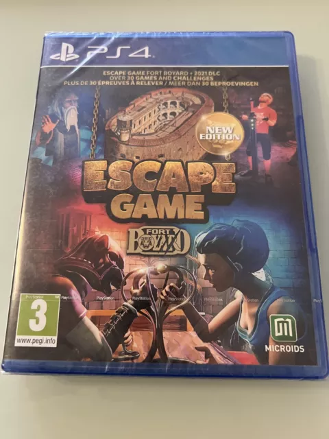 JEU PLAYSTATION 4 ps4 ps5 5 neuf blister escape game fort boyard