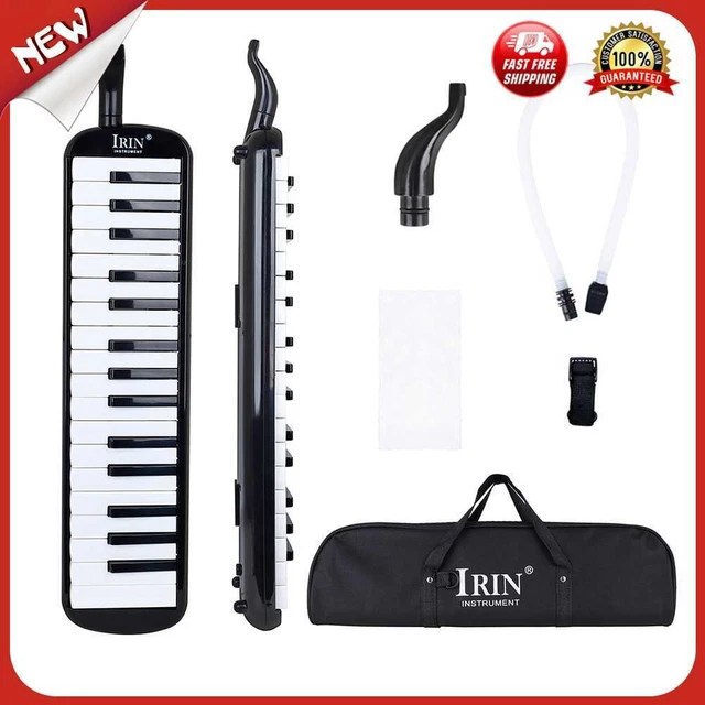es Instrumentos musicales port?iles de 32 teclas Melodica piano set teclado para