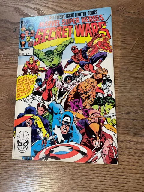 Marvel Super Heroes Secret Wars #1 - Marvel Comics - 1984 - Back Issue - 1st Bey