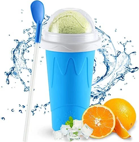 Slushie Cup Slushy Maker - Coppa in silicone estiva per frullati e (d9O)