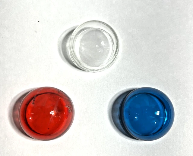 New Set of 3 Nav Light Lenses for Whelen/Grimes. New Set of 3 Nav Light Lenses for Whelen/Grimes.