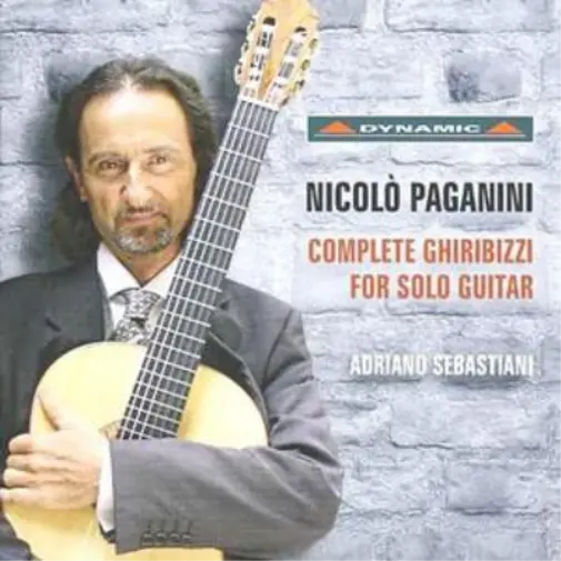 Nicolo Paganini Complete Ghiribizzi for Solo Guitar (Sebastiani) (CD) Album