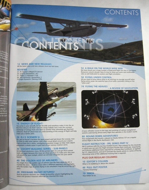 COMPUTER PILOT MAGAZINE June 2005 Desktop Pilots & Flight Simulator ...