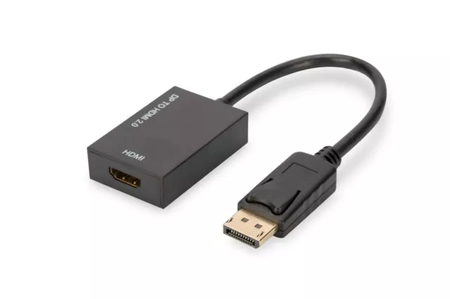 DIGITUS ASSMANN DisplayPort Graphics Adapter, DP to HDMI Type A, 4K  (US IMPORT)