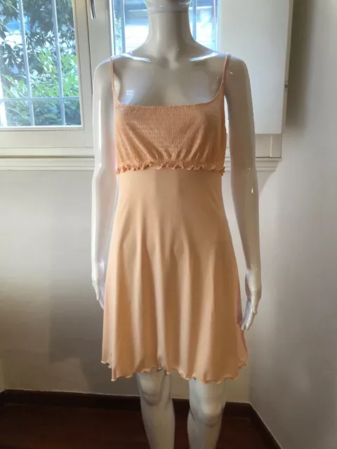 VINTAGE BACI RUBATI lingerie chemise babydoll woman dress donna TG 46 ROSA