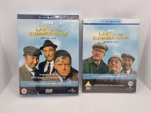Last of the Summer Wine, Series 1 2 3 & 4 DVD Boxset, BBC Series, New & Sealed