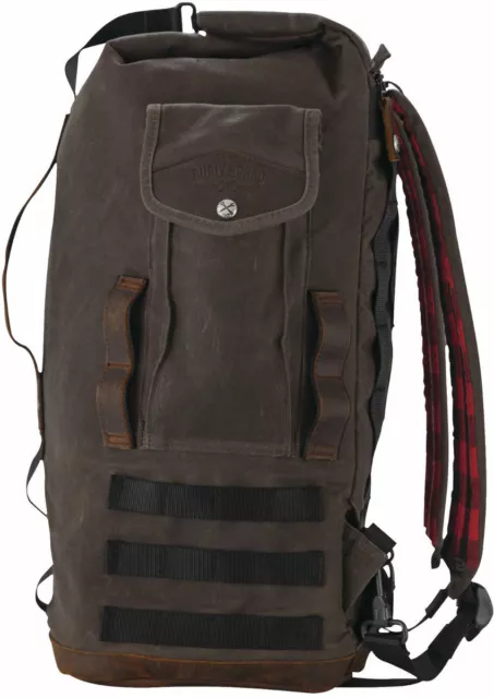 Burly Brand Voyager Sissy Bar Backpack; Dark Oak B15-1013D 2