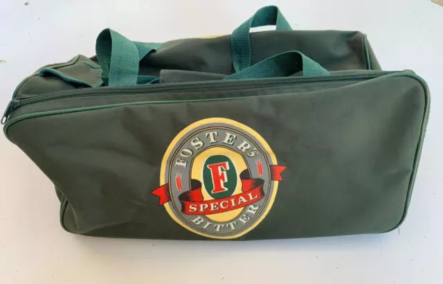 Fosters Special Bitter Vintage Retro Large Green Sports Shoulder Bag