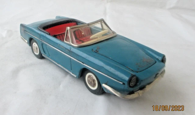 Joustra tôle jouets et jeux anciens Renault Floride à friction