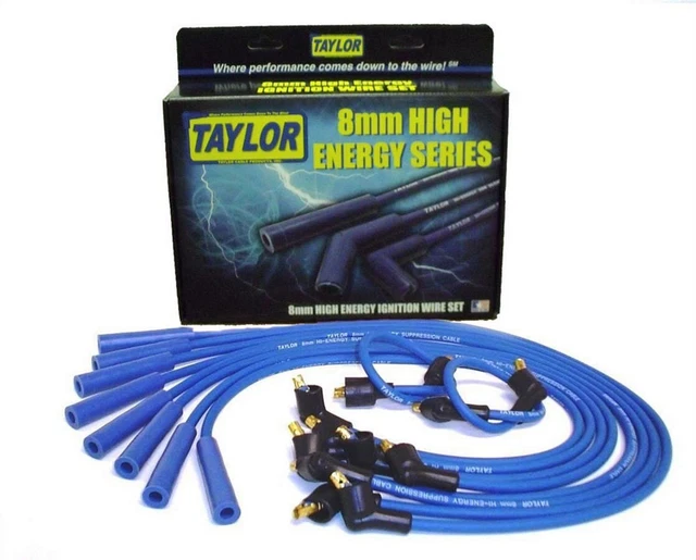 Taylor Cable 64661 Spark Plug Wire Set - High Energy - Spiral Core - 8 mm -