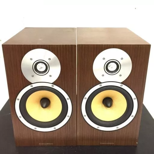 B&W Bowers Wilkins CM5 Bookshelf Loudspeaker Wired Pair Confirmed Operation F/S