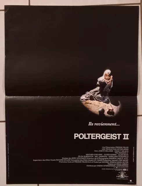 Affiche cinema Poltergeist 2 1986