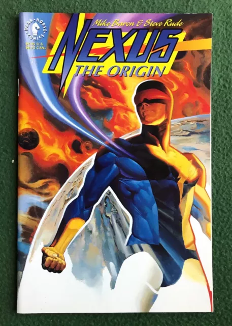 Nexus The Origin Dark Horse Modern Age Steve Rude Mike Baron sci fi vf/nm